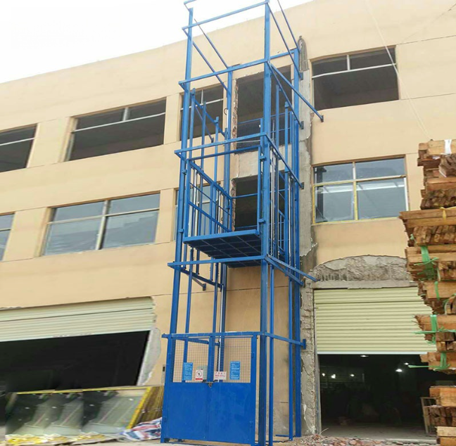 遂川建材厂室外物料提升